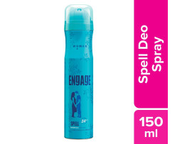 Engage Spell Deodorant For Women, 150ml / 100g